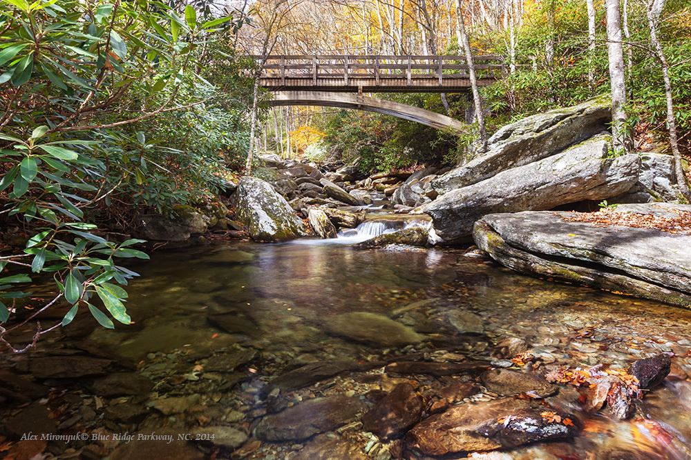 Fall Colors of Blue Ridge Parkway. Alex Mironyuk Photography