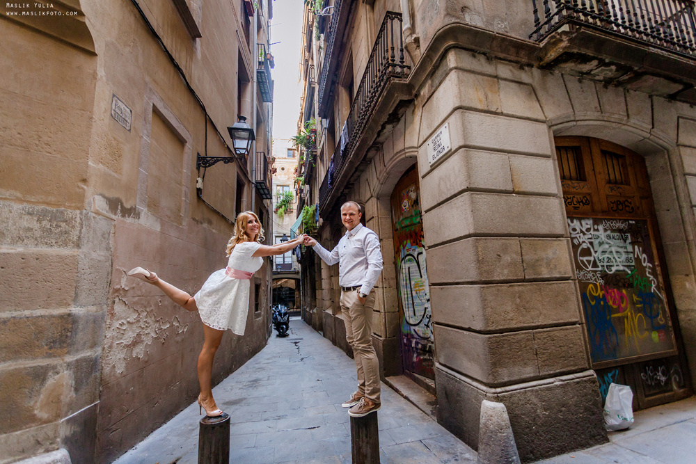 Szczere recenzje na temat sesji zdjęciowej w Barcelonie i Hiszpanii. Fotograf w Barcelonie Hiszpanii Maslik Yulia