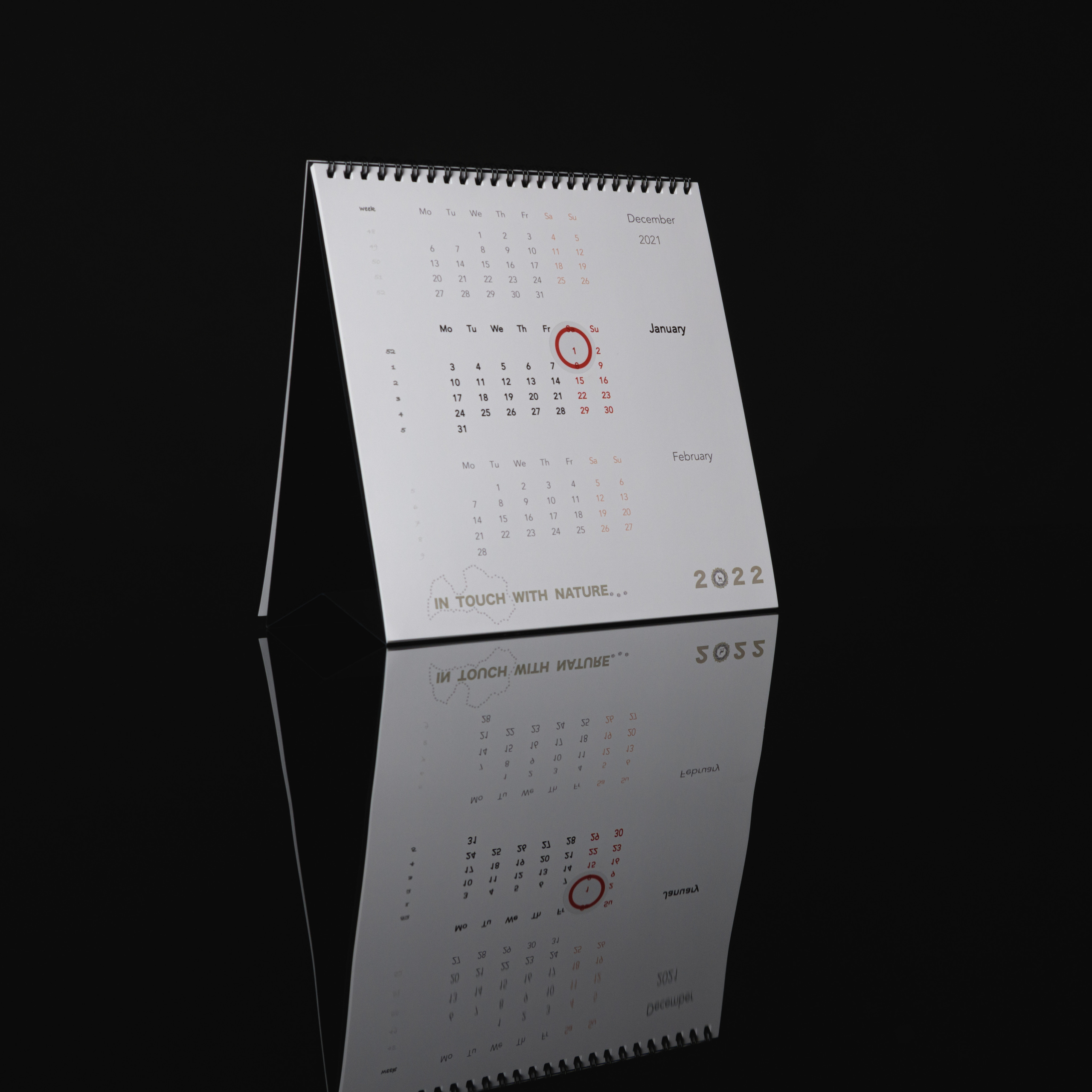 “IN TOUCH WITH NATURE” Calendar 2022