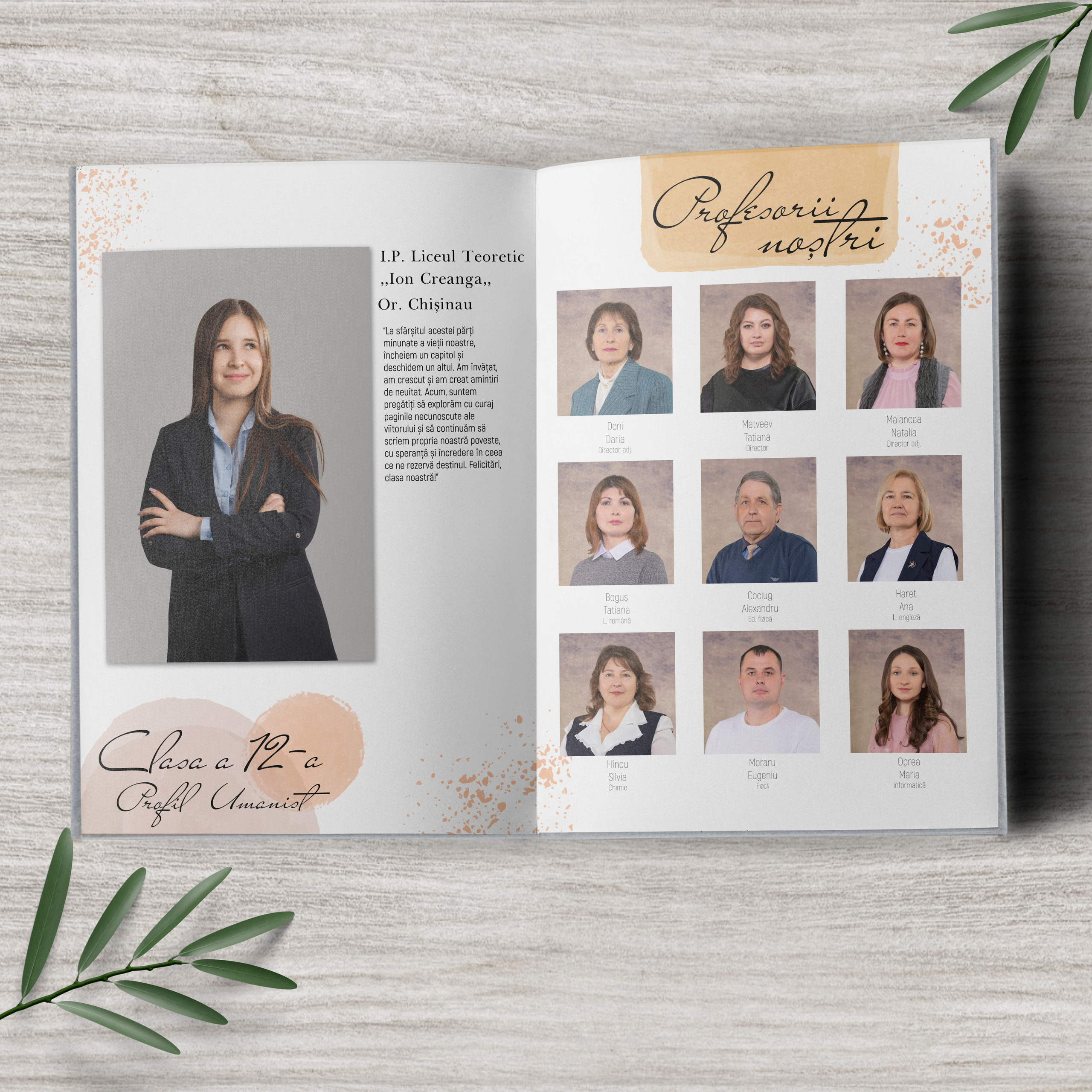 album, absolvire, liceu, gimnaziu, scoala, clase, primare, mai, veneta, moldova, republica, absolvent, fotografie, fotograf, poze, chisinau, ungheni, cahul, orhei, comrat, prima invatatoare, universitate