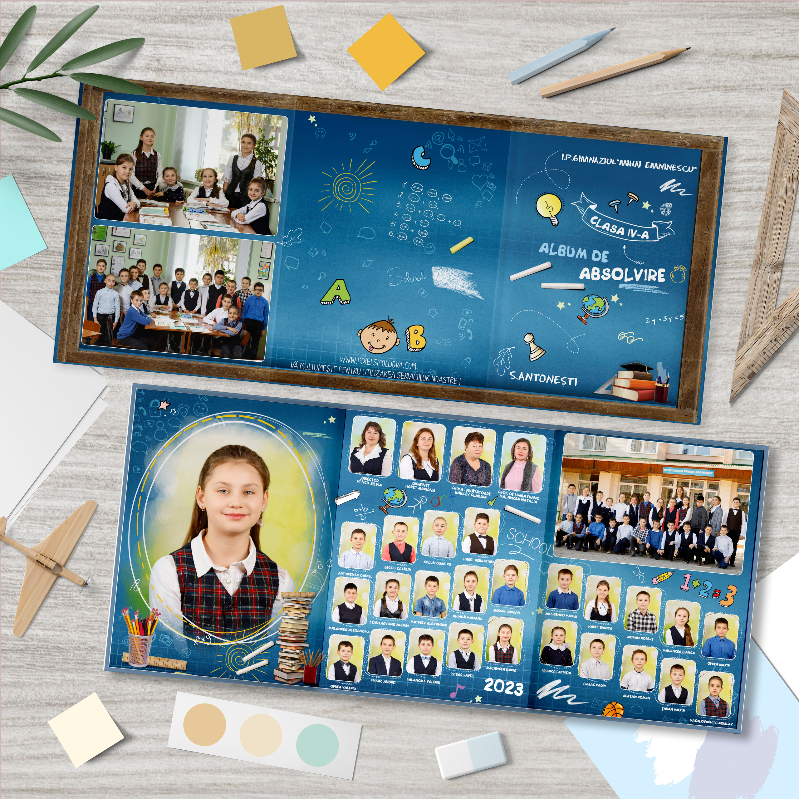 album, absolvire, liceu, gimnaziu, scoala, clase, primare, mai, veneta, moldova, republica, absolvent, fotografie, fotograf, poze, chisinau, ungheni, cahul, orhei, comrat, prima invatatoare, universitate, reducere