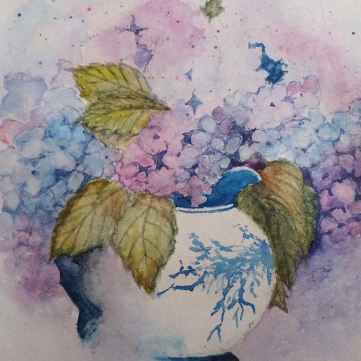 Работы учеников. Школа современного искусства Лени Сморагдовой