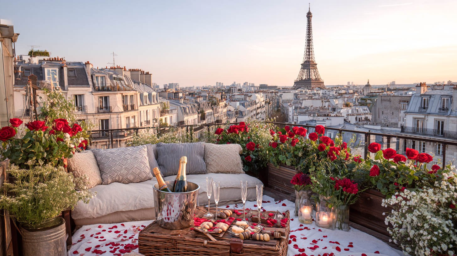Best Rooftop Terraces in Paris for Proposal Photography & Luxury Photo Shoots (2026 Guide). Photographe à Paris