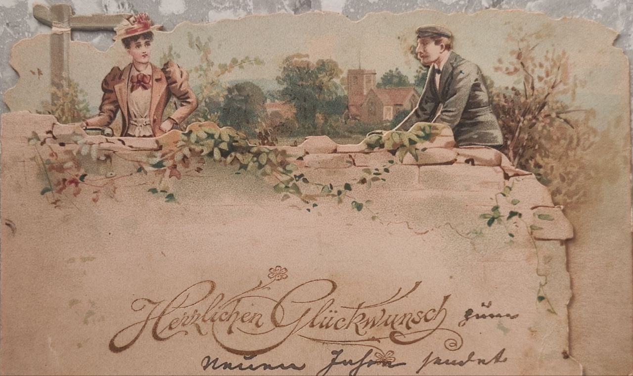 vintage animated postcard 