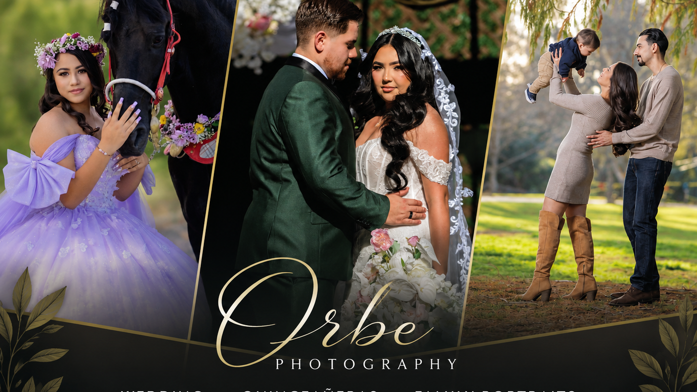 Contact. Orbe Photography | Orange County Wedding & Quinceañera Photographer