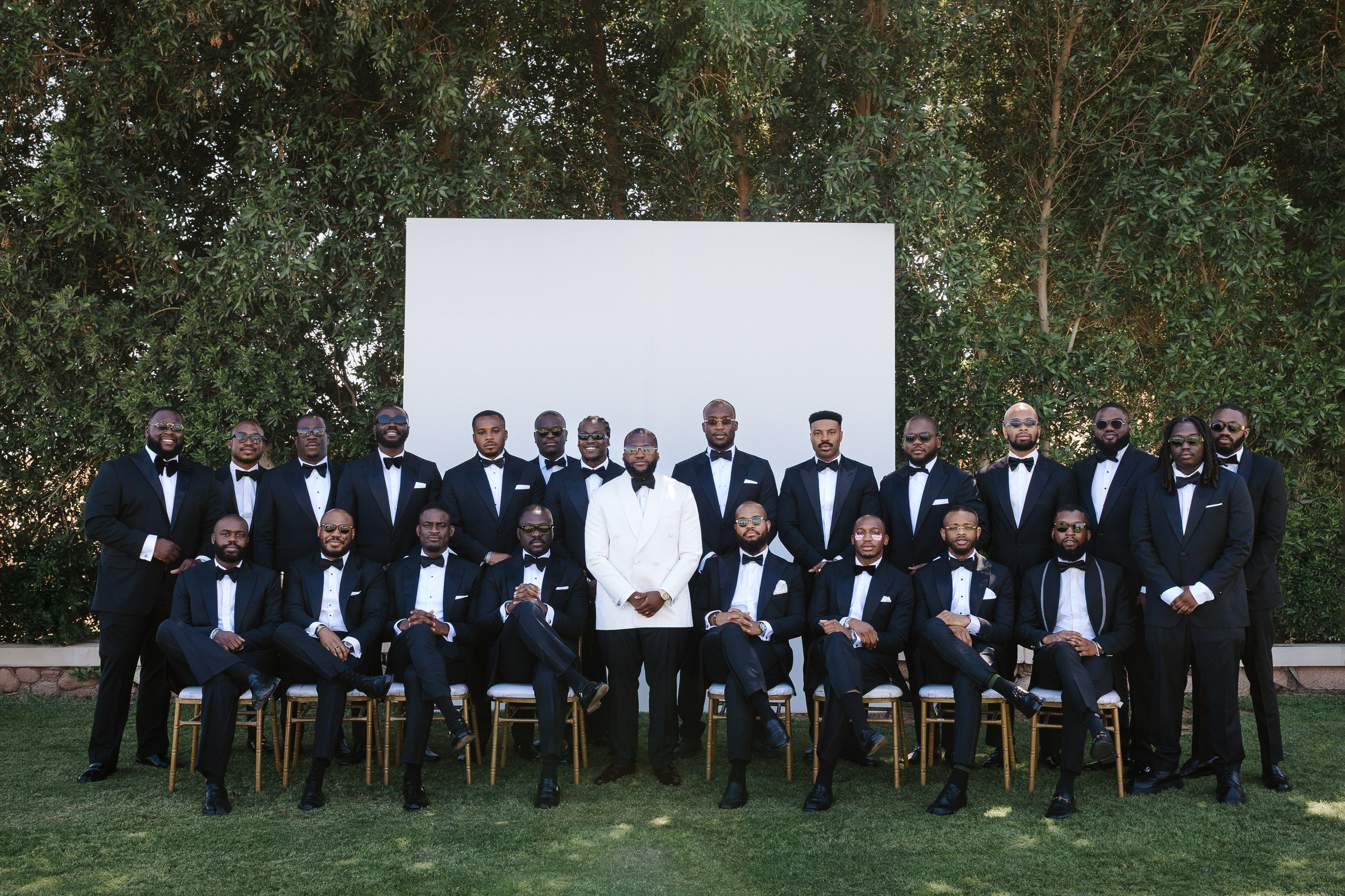 Groomsmen photoshoot in Park Regency hotel in Egypt