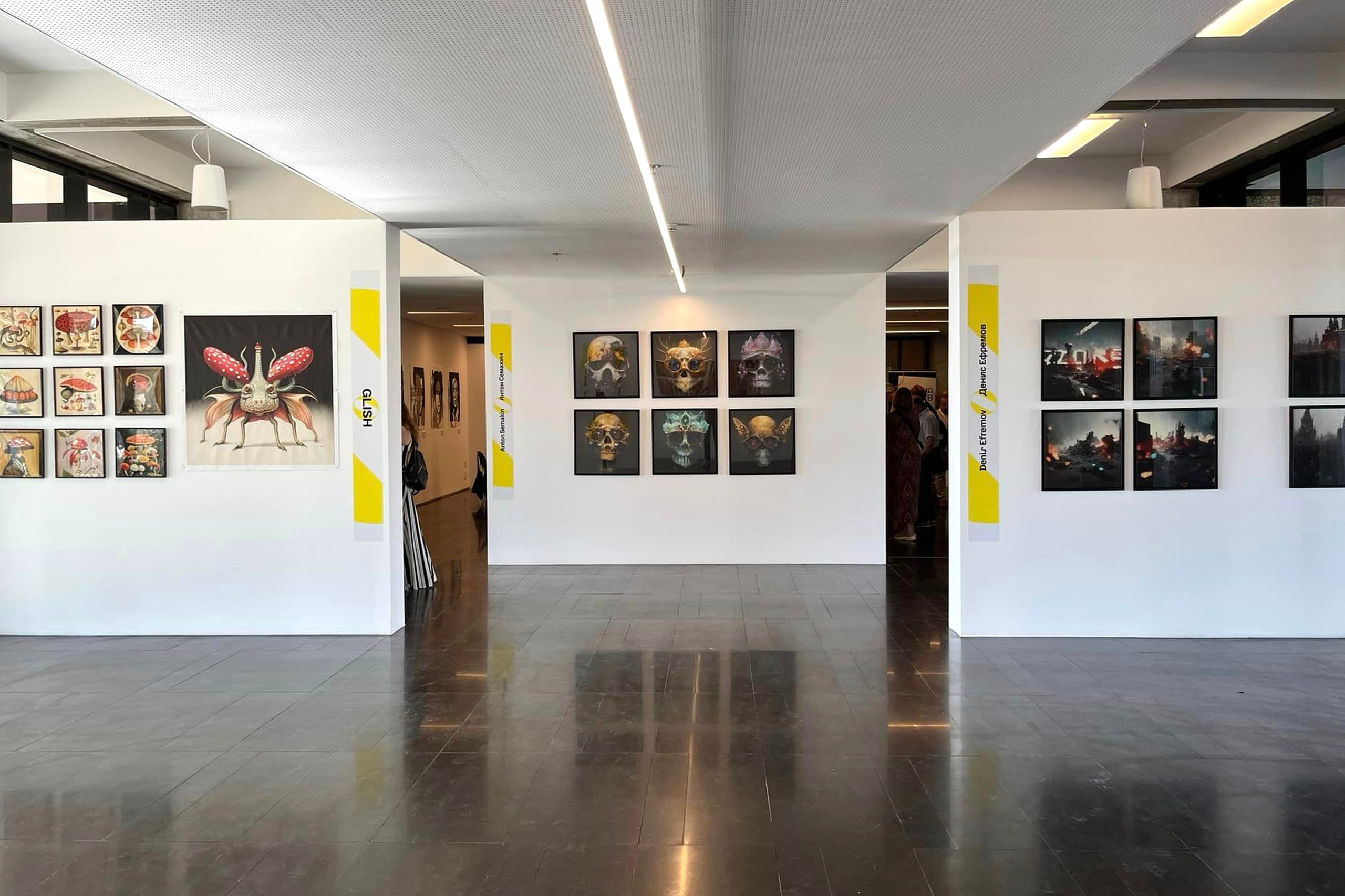 Exhibitions. GLISH ART — Timofey Glinin & Anastasia Shubina