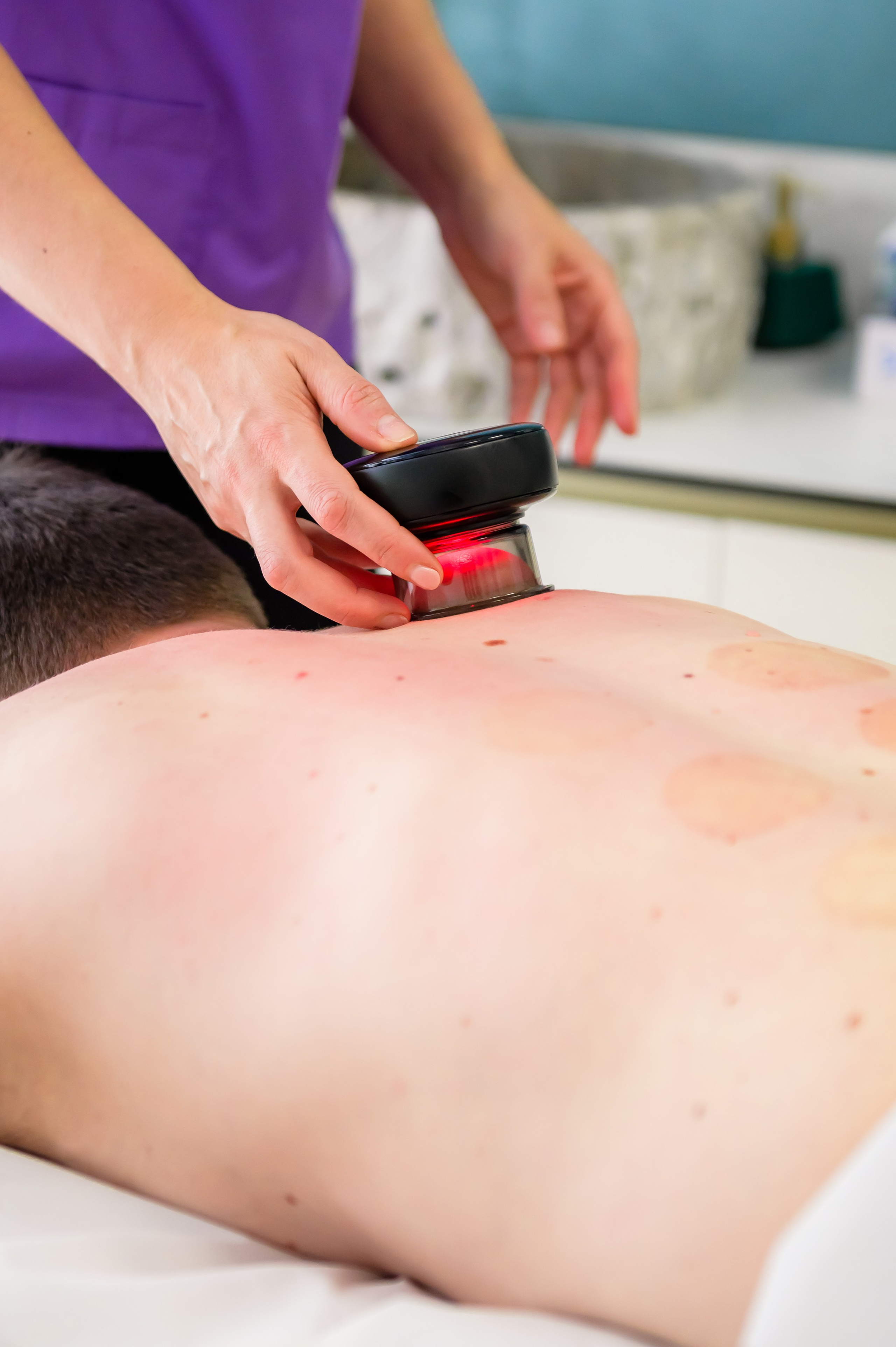 Ventuzoterapie. Newsportevents- Recuperare & Relaxare, Kinetoterapie, Masaj, Refacere, Stretching, Osteopatie, Recuperare, Tecar