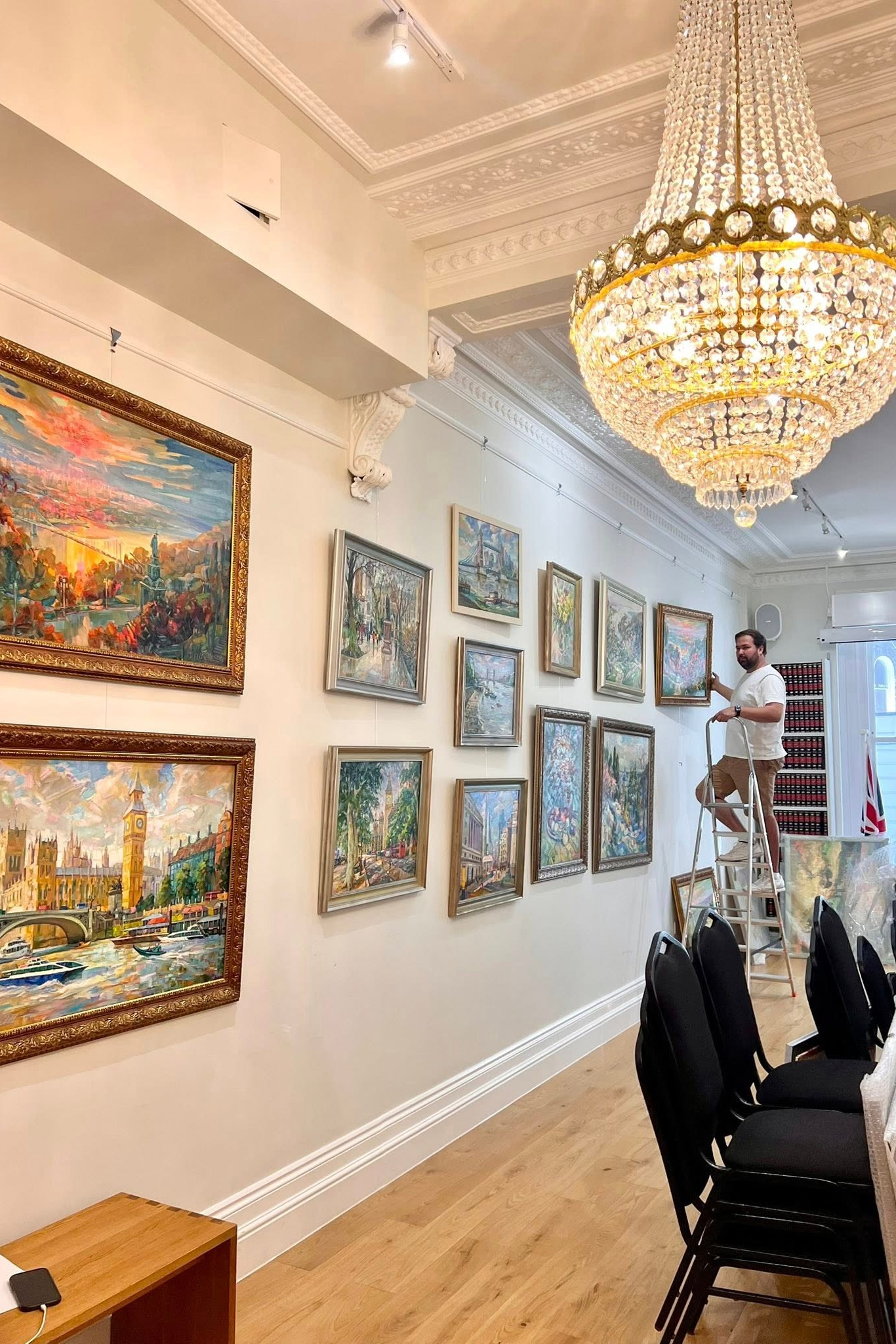 Exhibition of Ukrainian artists. Andriy Nekrasov artist