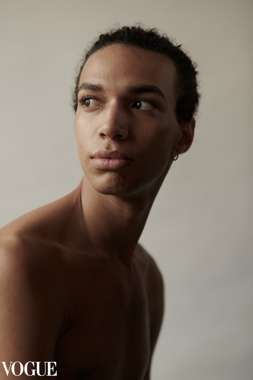 Female photographer in Amsterdam, portrait of a young man