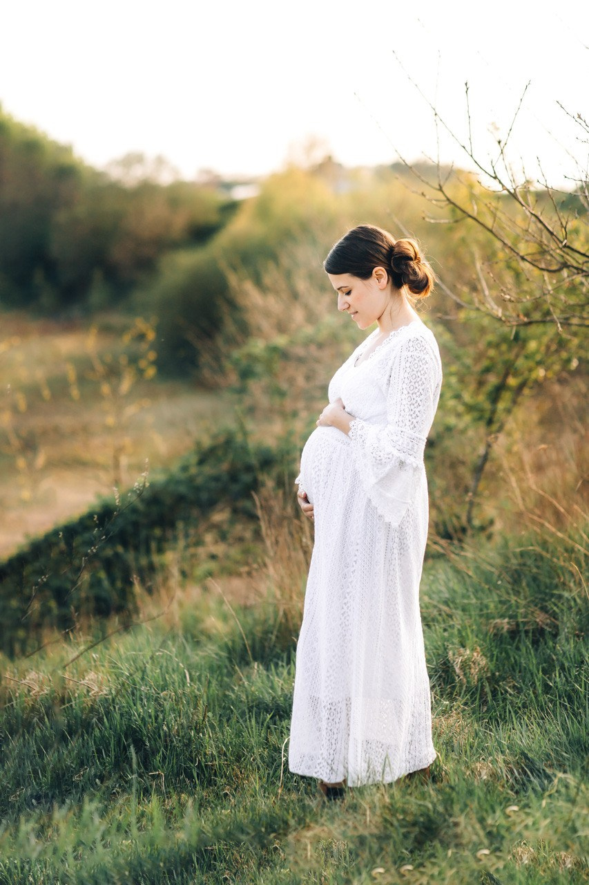 Babybauchshooting oder Schwangerenshooting im Studio oder Outdoor in Ganderkesse und Umgebung