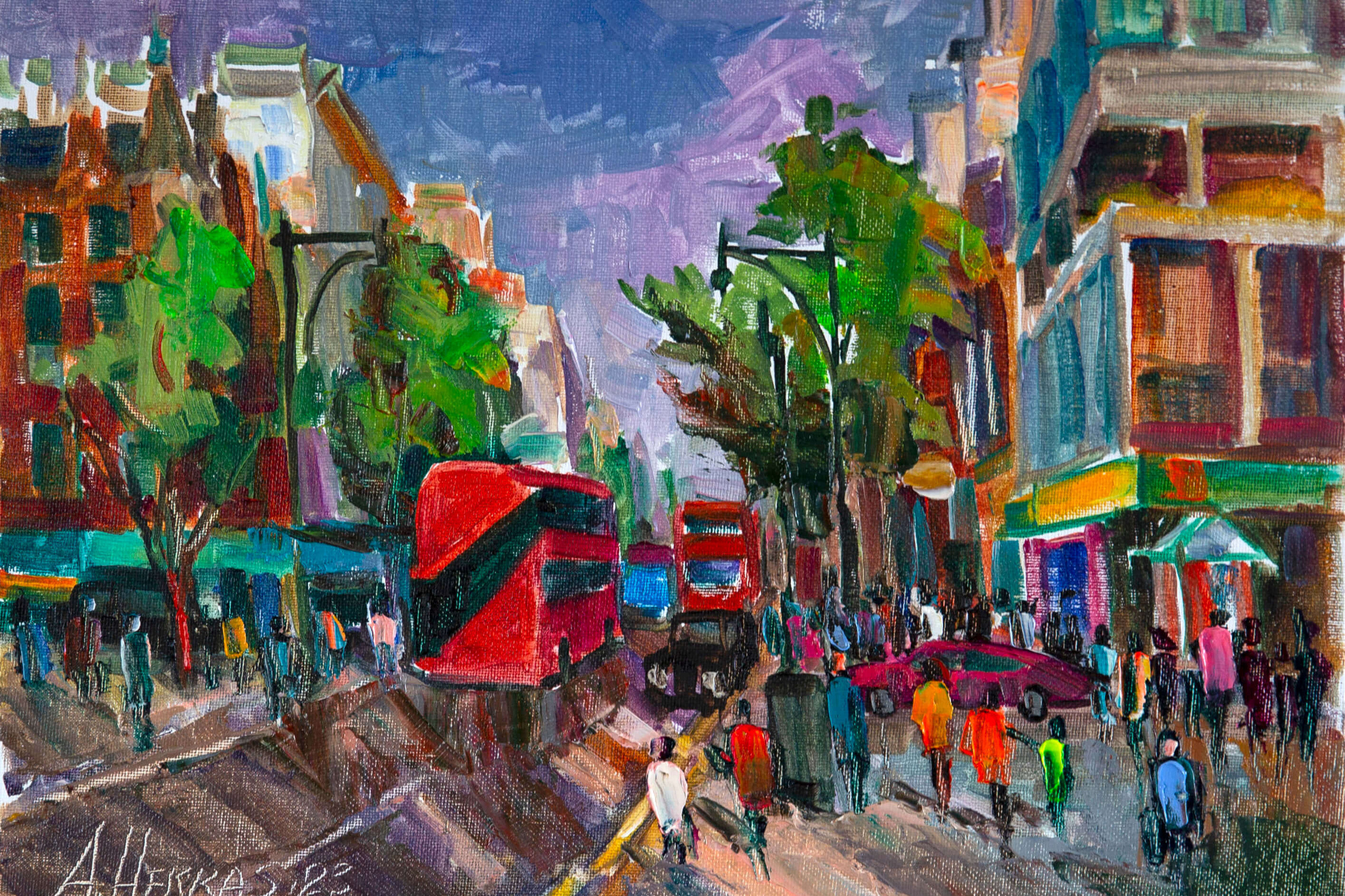 London. Andriy Nekrasov artist