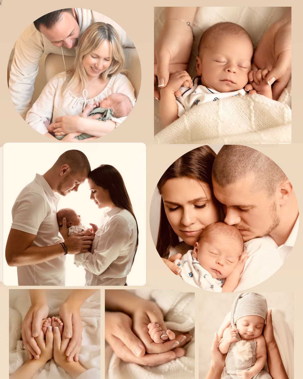 white and cream lifestyle photos