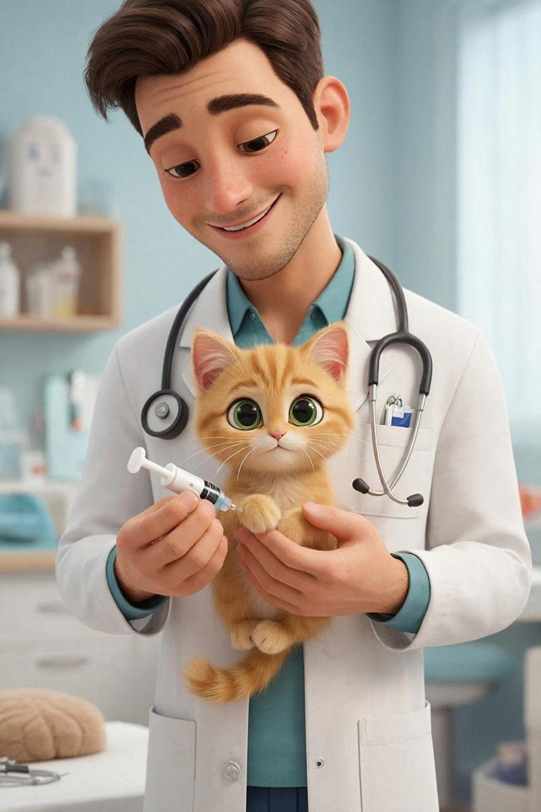 Прививки. Питомник британских кошек драгоценных окрасов