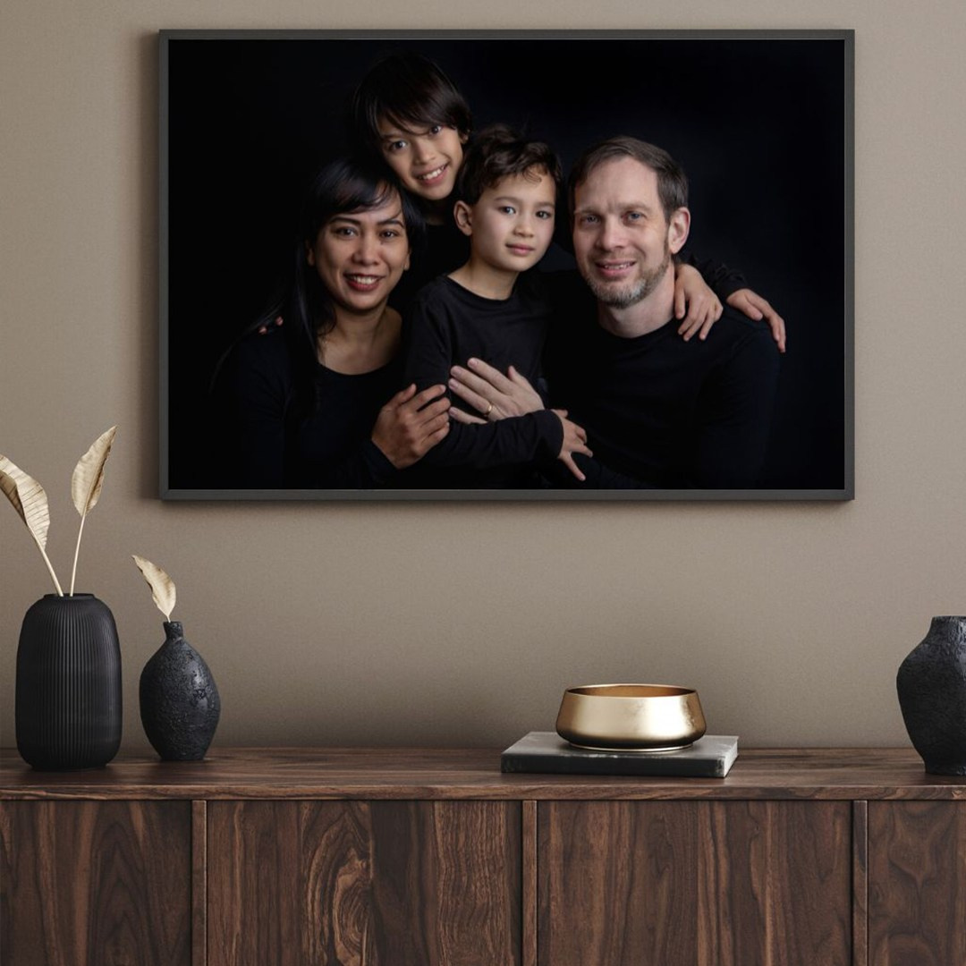 Professioneel portret in de studio