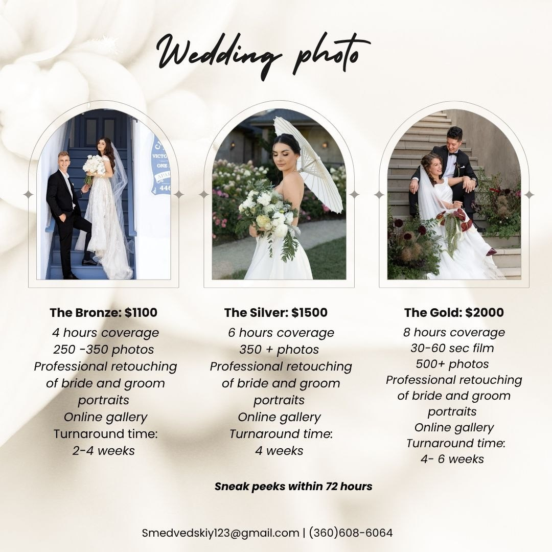 Price. Family and Wedding photographer