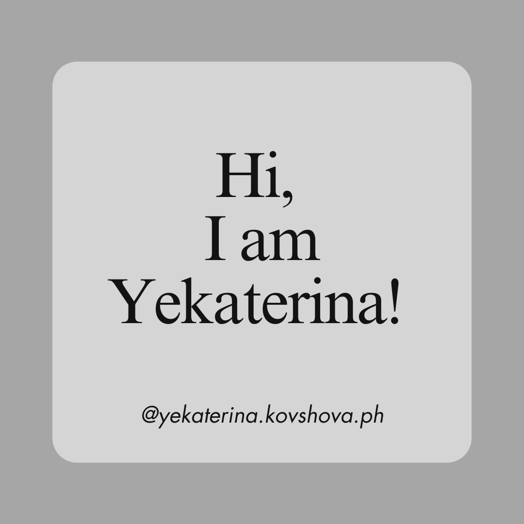 Yekaterina Kovshova Jekaterina Kovšova Екатерина Ковшова