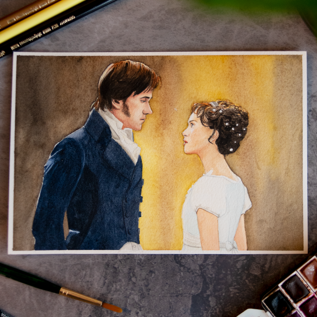 Ritratti ad acquerello. Gaia Li Mandri – Fotografa a Milano & Ritratti su Commissione