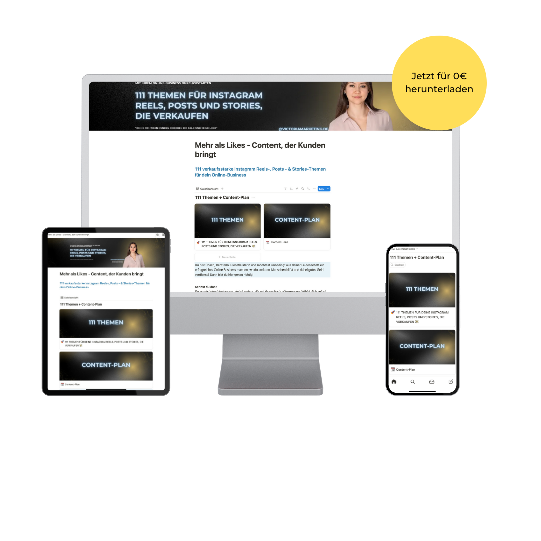 Für 0€. Business Mentorin und Social Media Strategin für Solopreneure