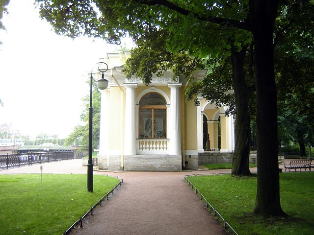 Осенняя съемка. Михайловский сад СПб