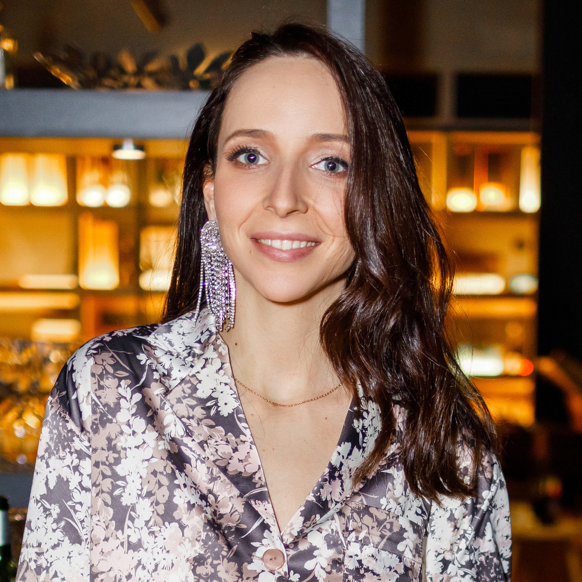 Девушка модель на fashion показе в городе Таллинн