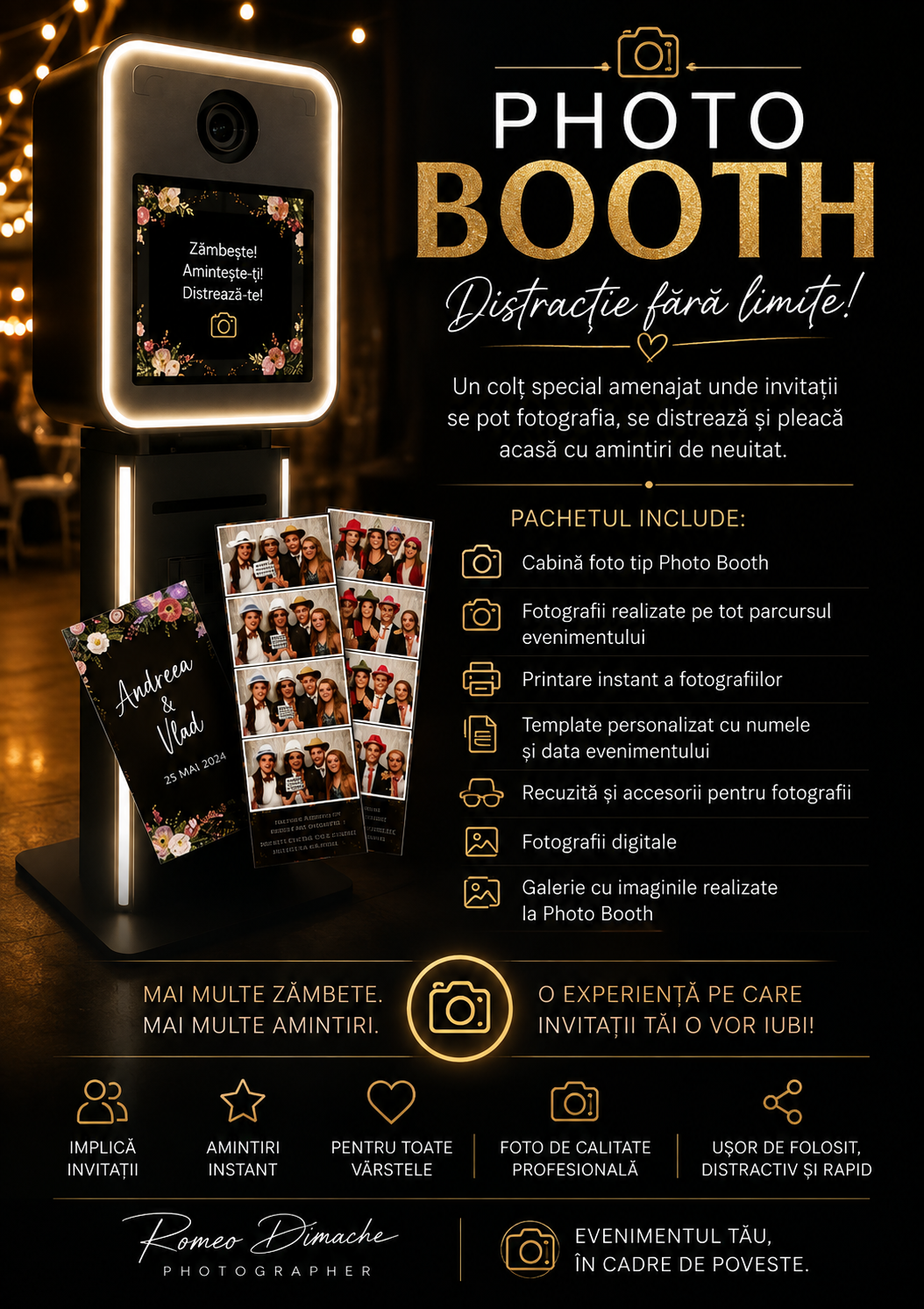 Servicii Extra. Romeo Dimache — Wedding photographer in Romania