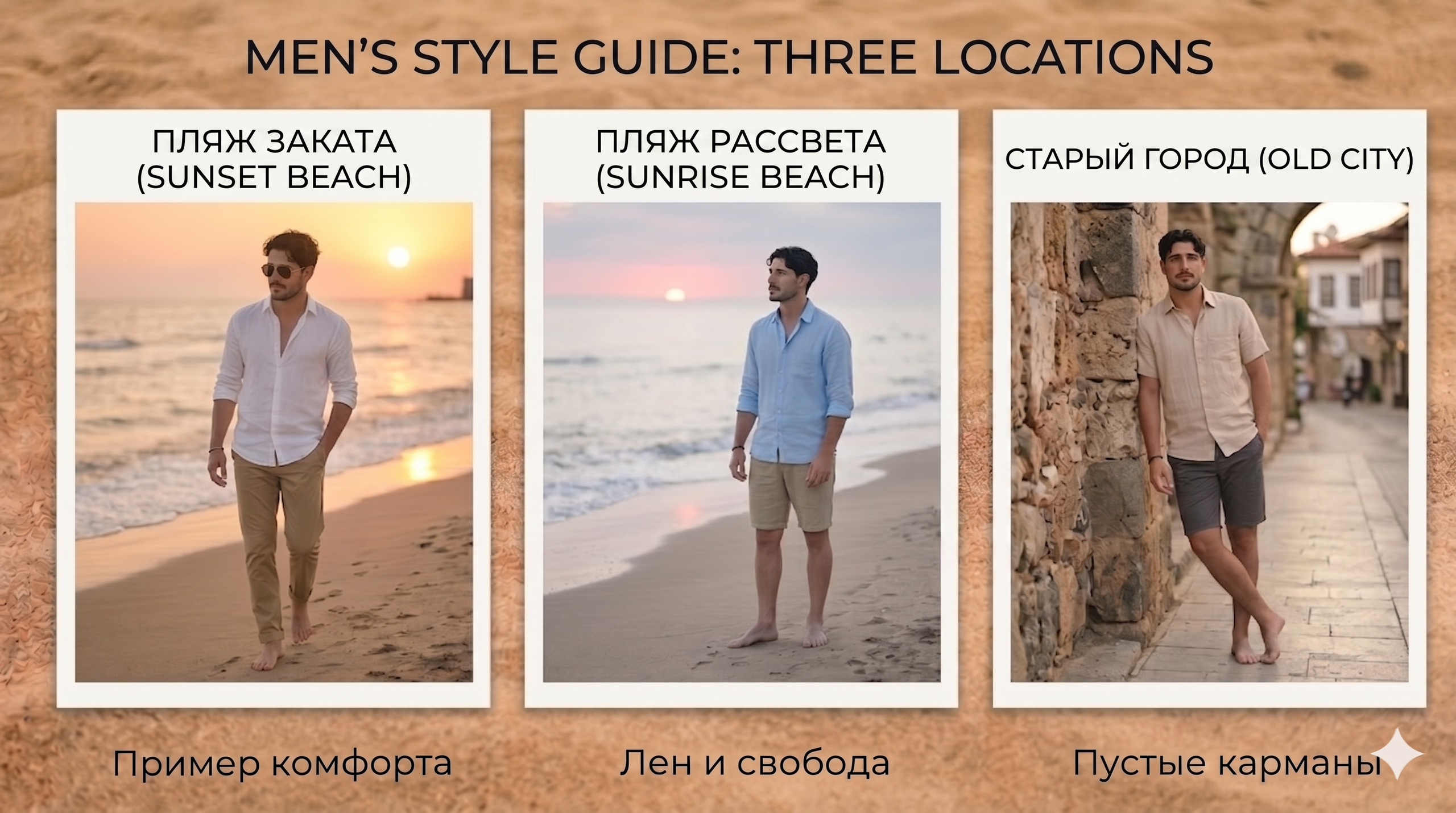 Outfit Guide. Professional Photographer in Alanya, Side, Belek, Antalya. Turkiye