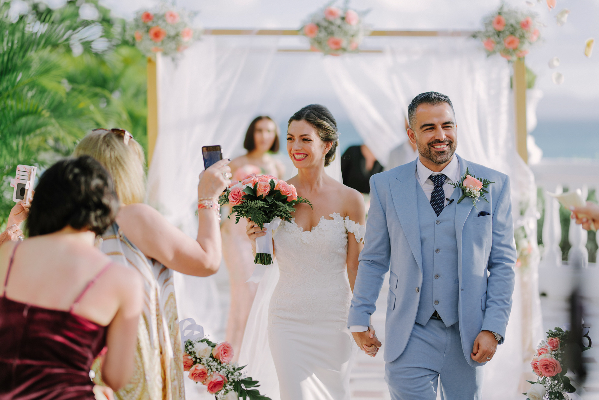 Свадьба на острове Кайо Левантадо в отеле Гранд Баия Принсип