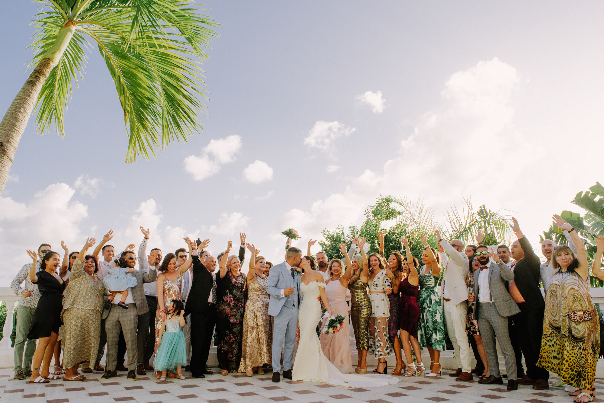 Свадьба на острове Кайо Левантадо в отеле Гранд Баия Принсип