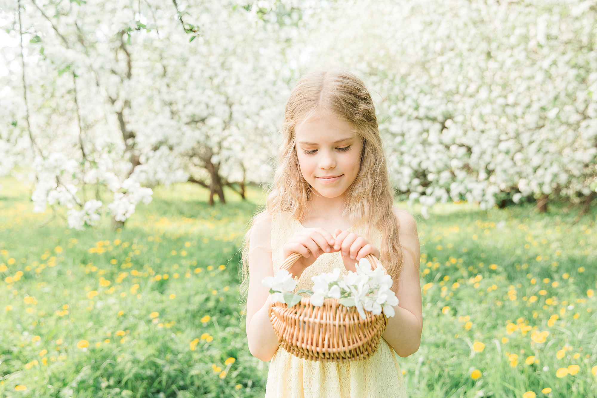 Perhekuvaus Helsingin omenatarhassa
