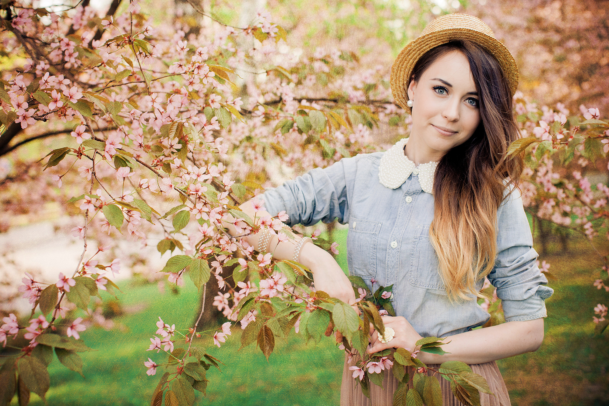 Kuvauspäivä kirsikkapuistossa 19.5.2018