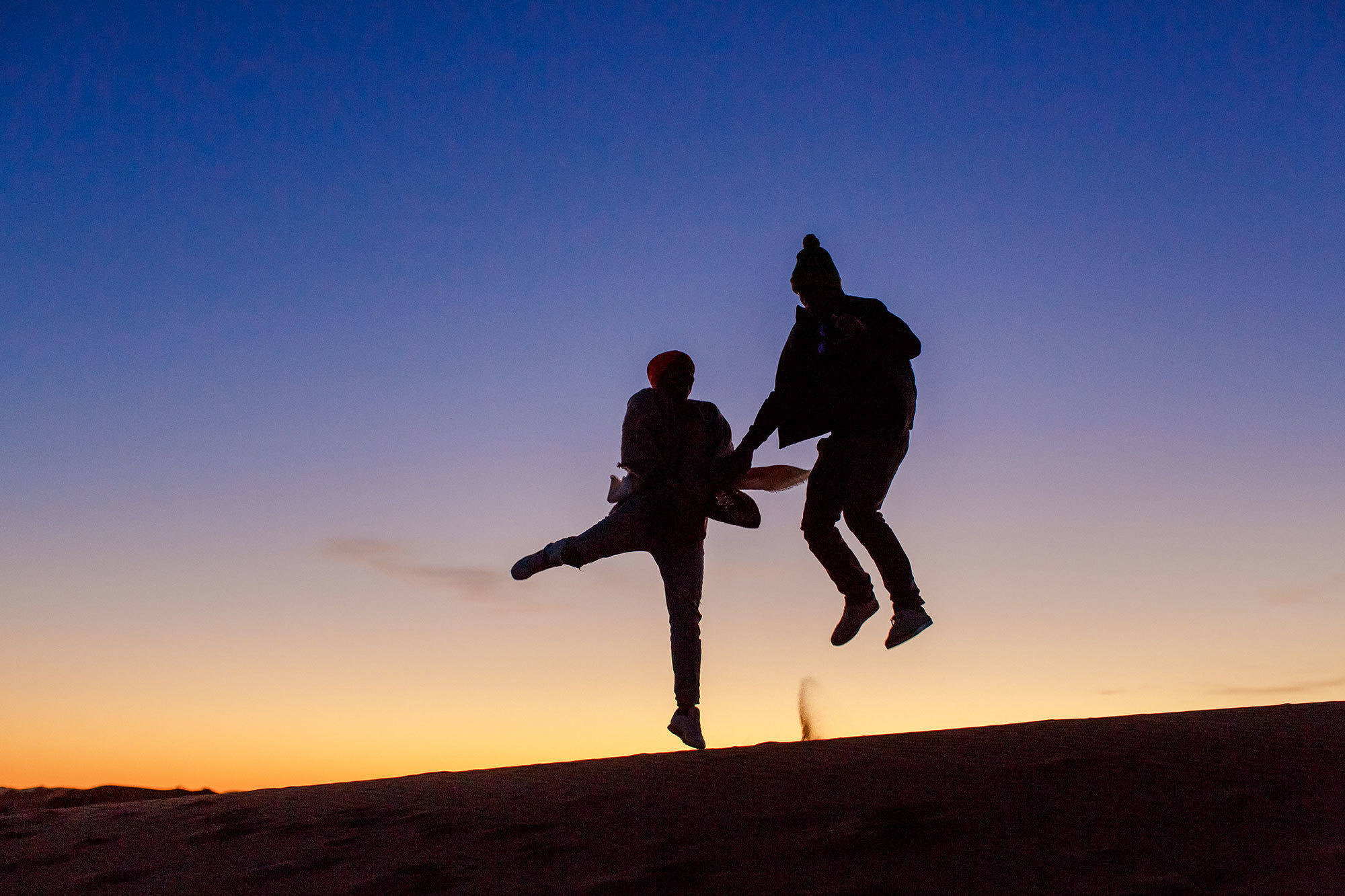 Woestijn Erg-Shebby in Marokko