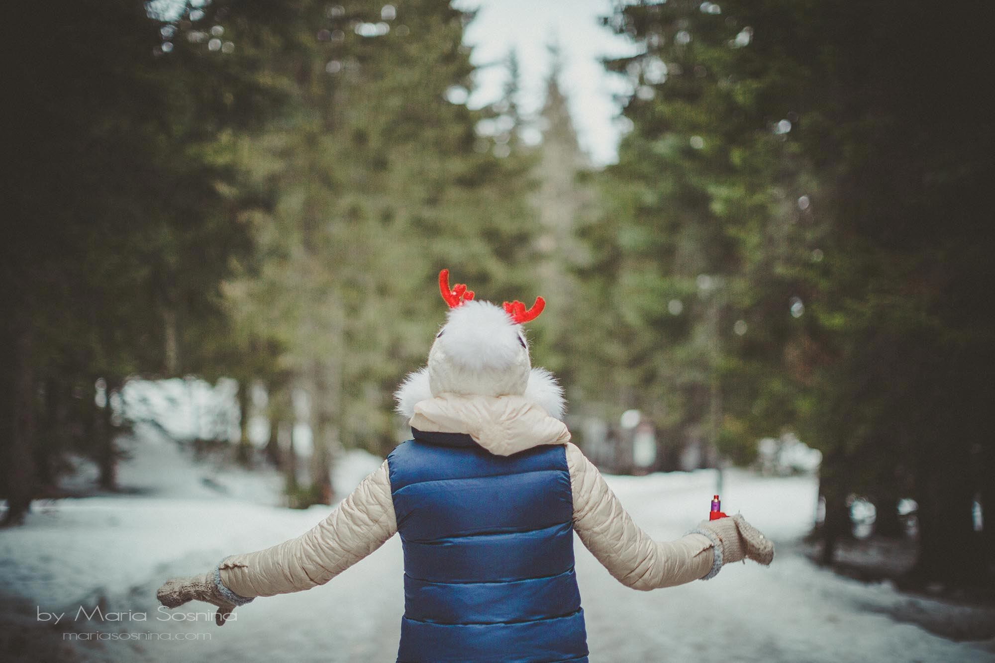 Svartsjøen i Montenegro om vinteren