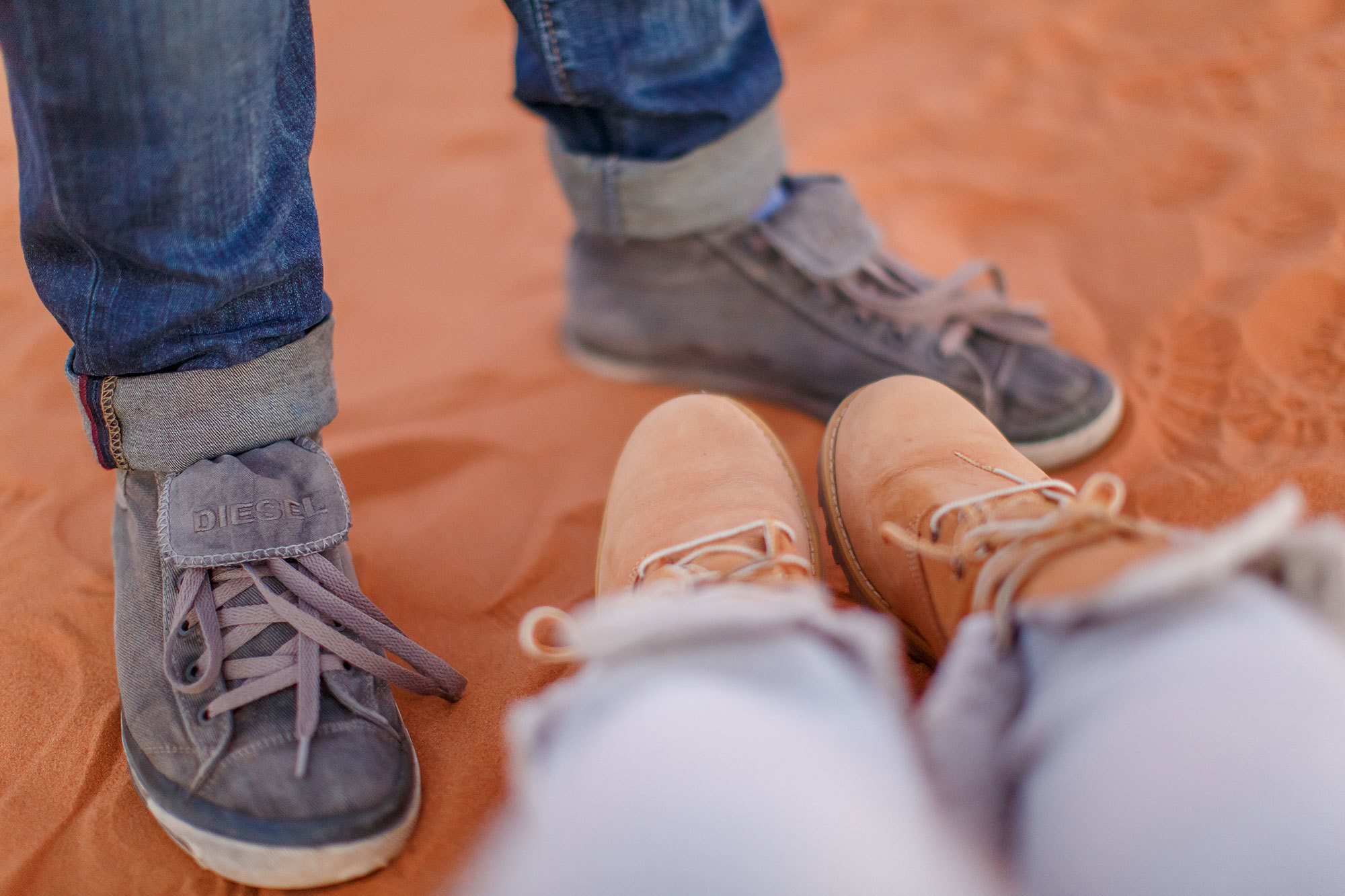 Woestijn Erg-Shebby in Marokko