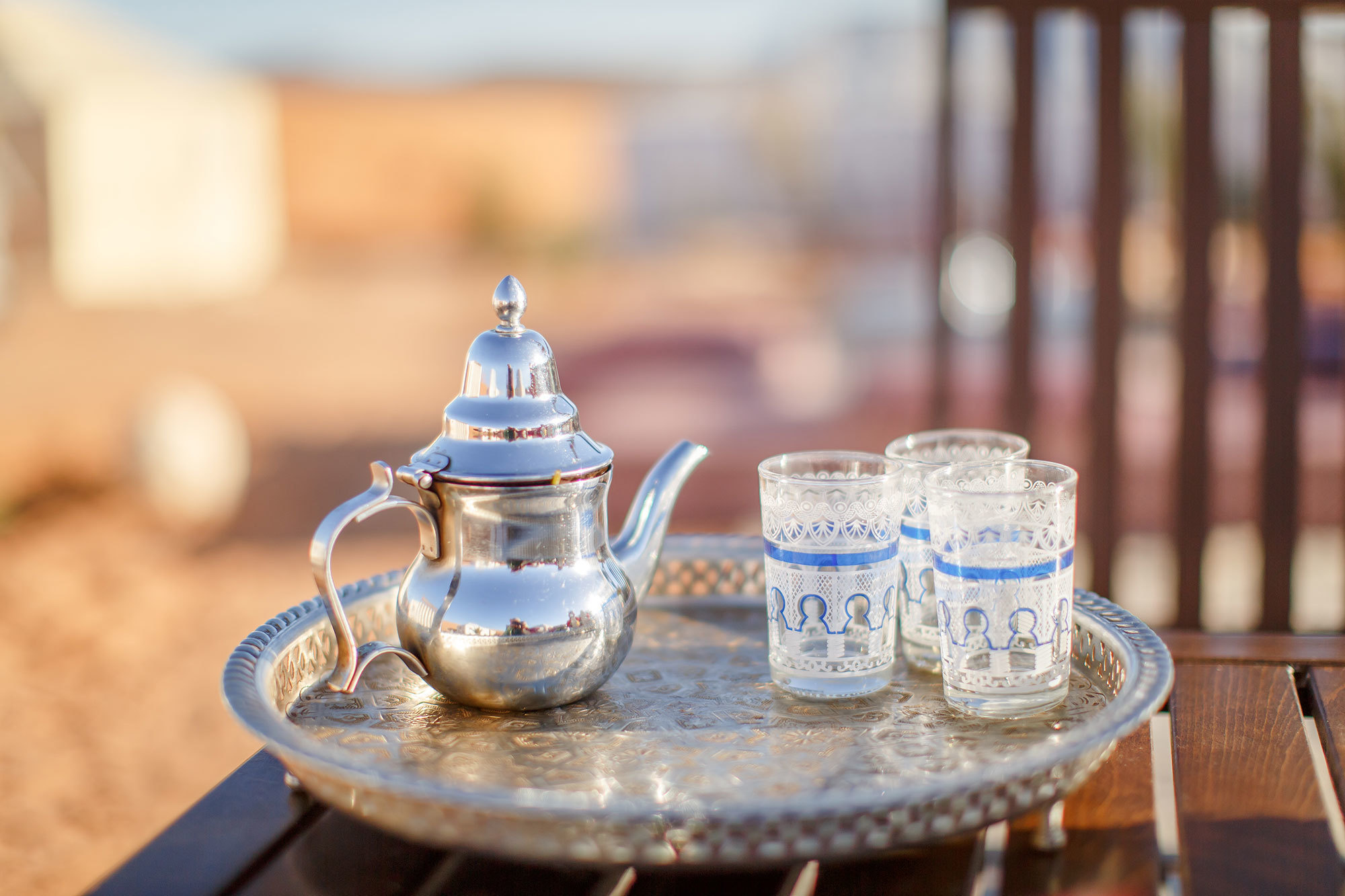 Woestijn Erg-Shebby in Marokko