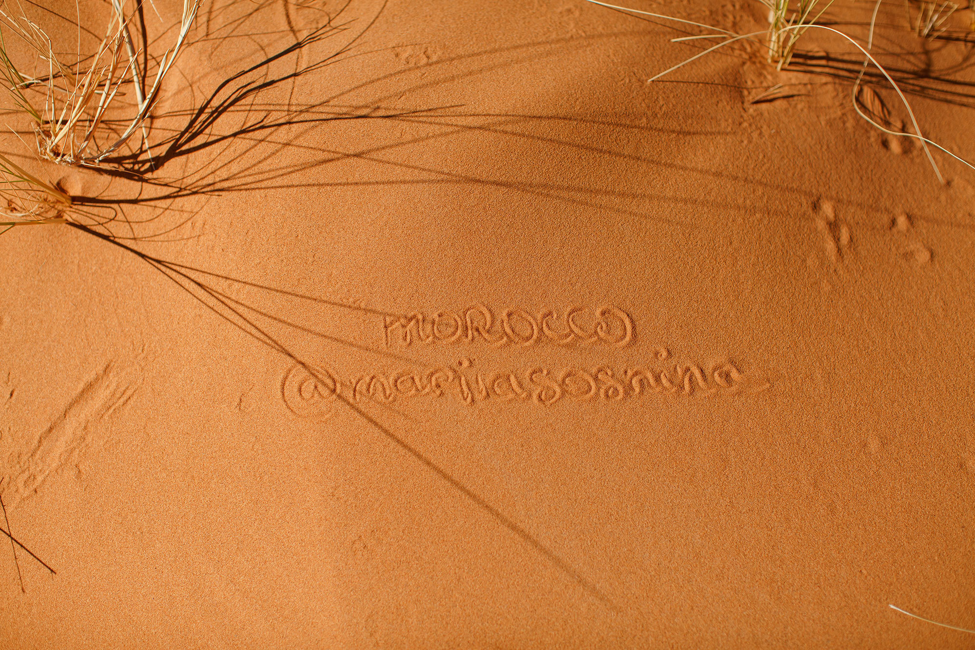Woestijn Erg-Shebby in Marokko