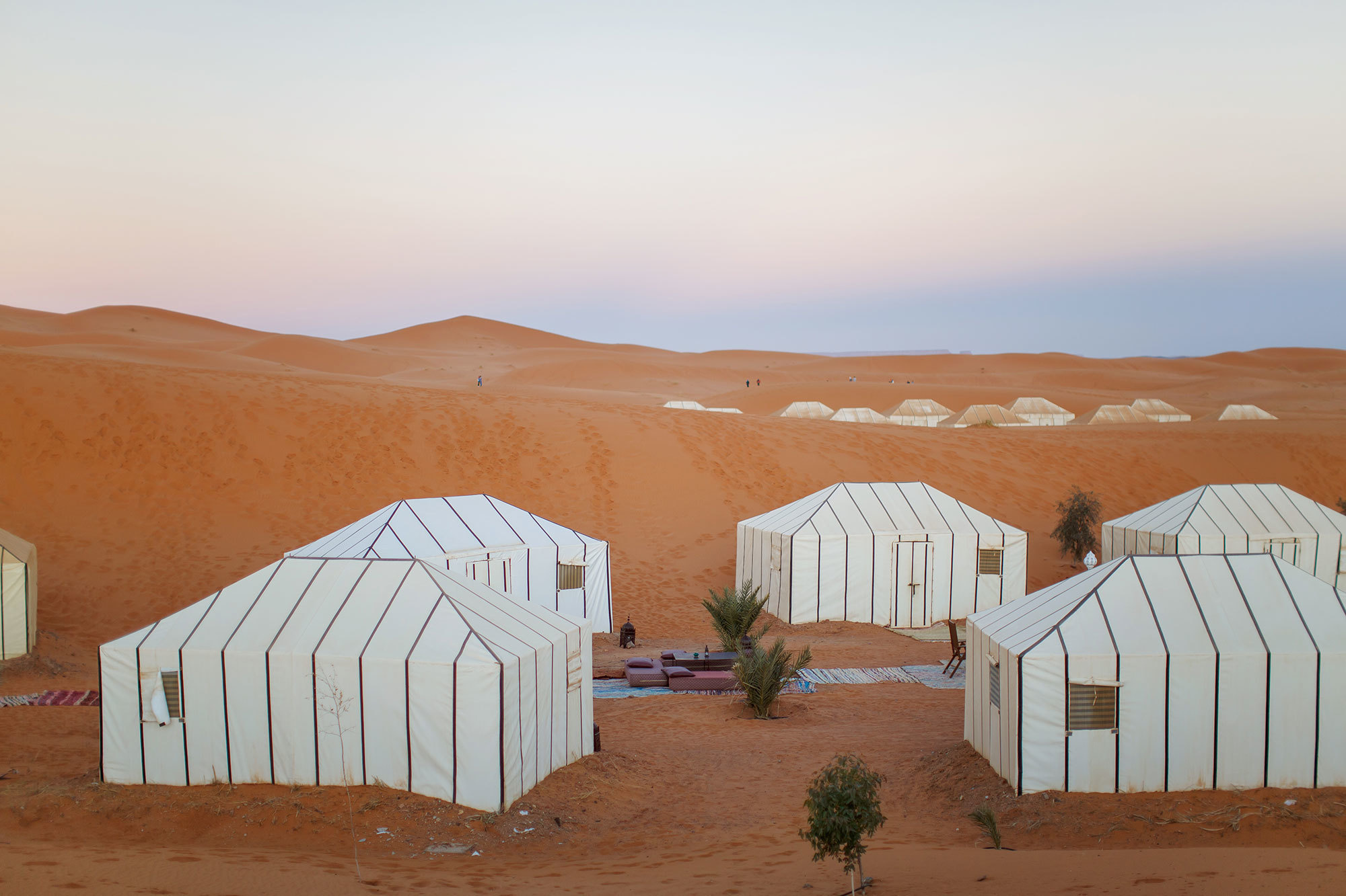 Woestijn Erg-Shebby in Marokko