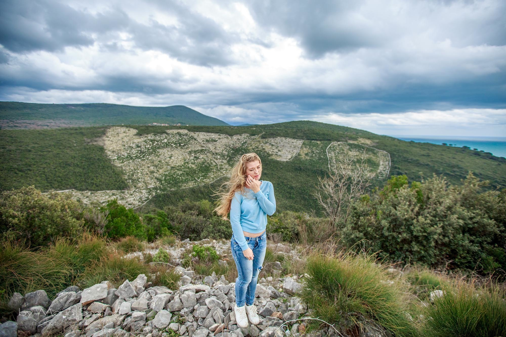 Militært fort på Lushtica-halvøya
