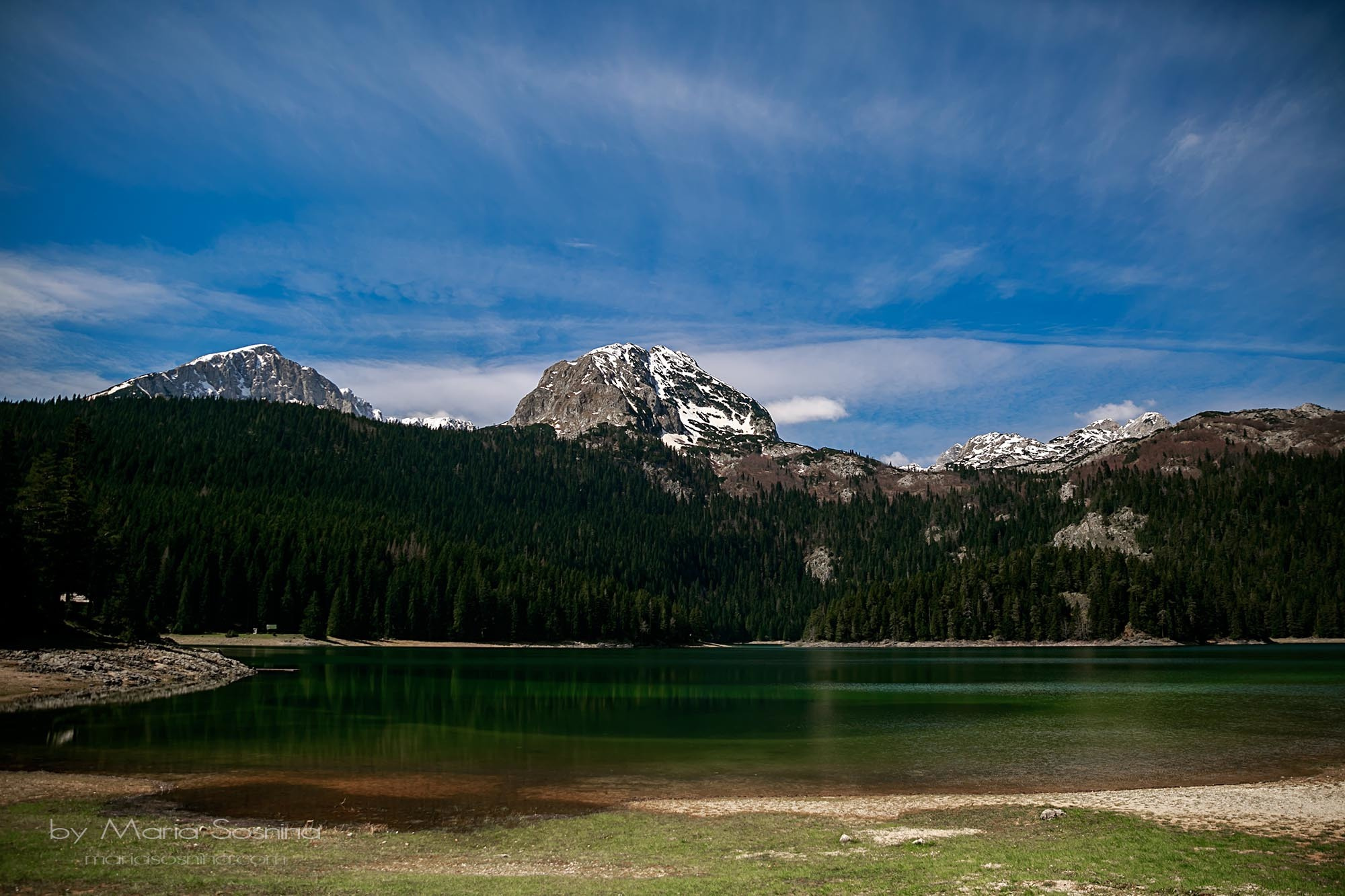 Schwarzer See in Montenegro