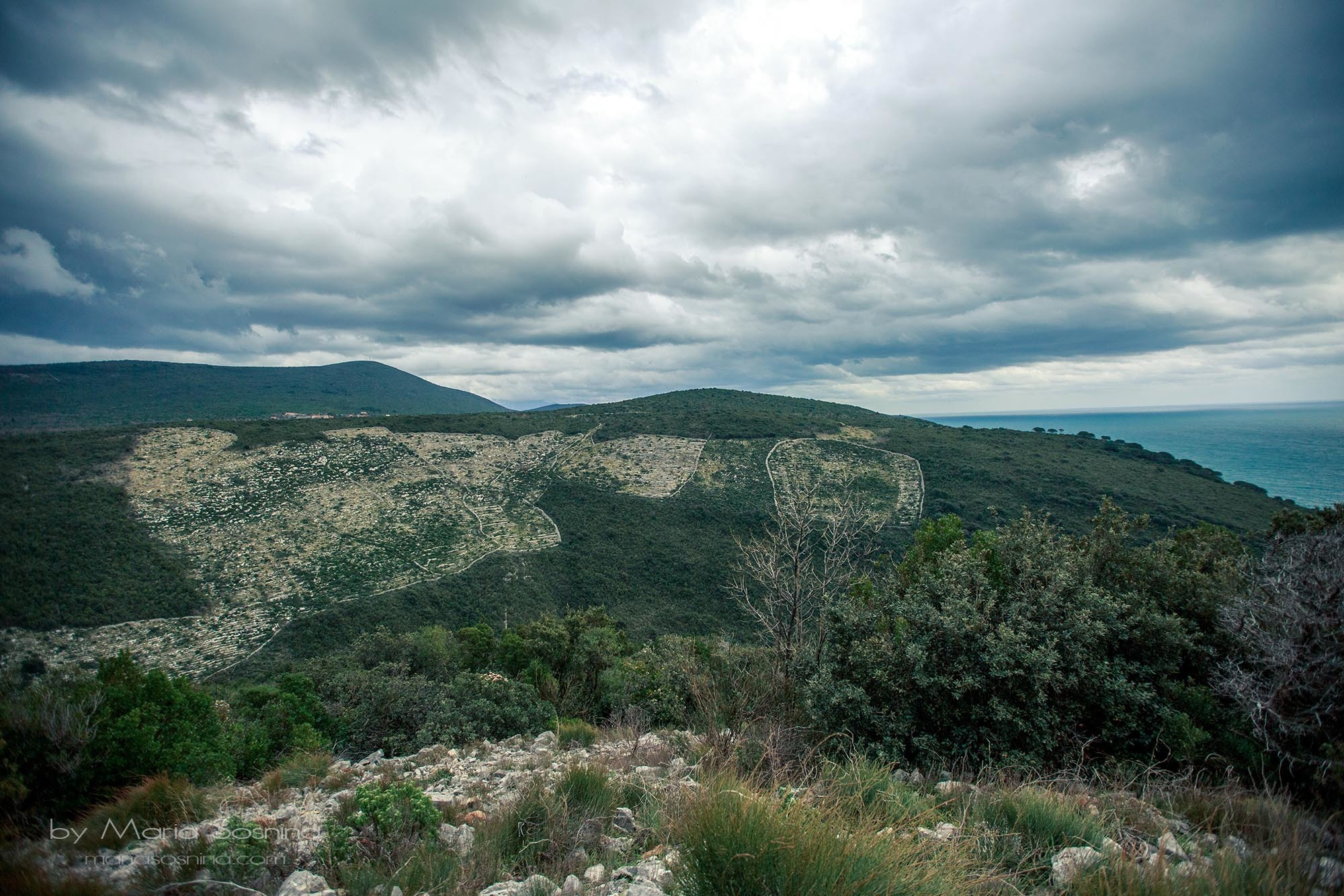 Militært fort på Lushtica-halvøya