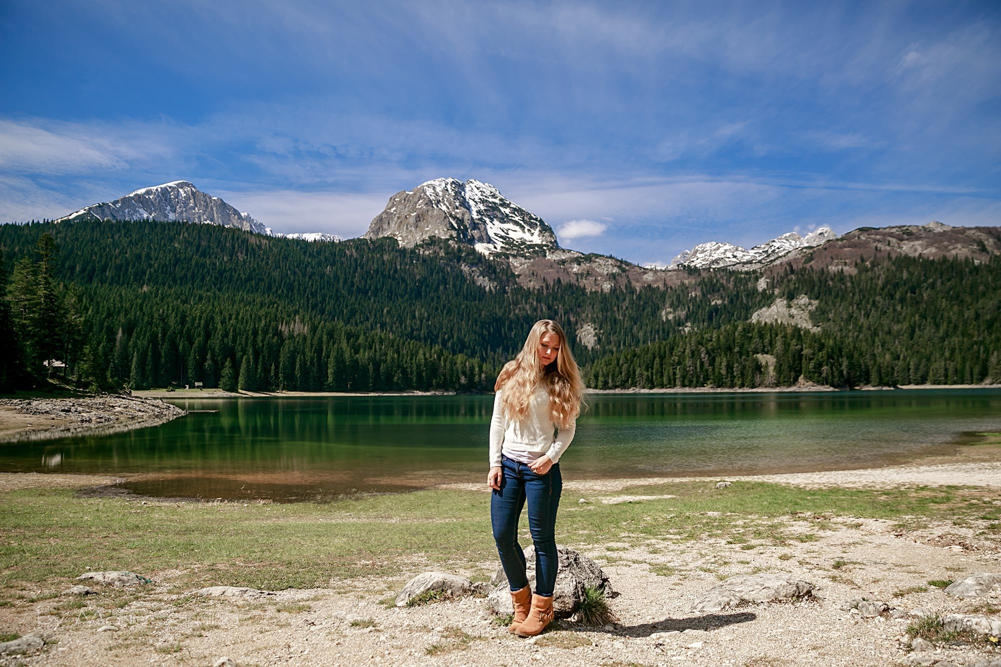 Schwarzer See in Montenegro