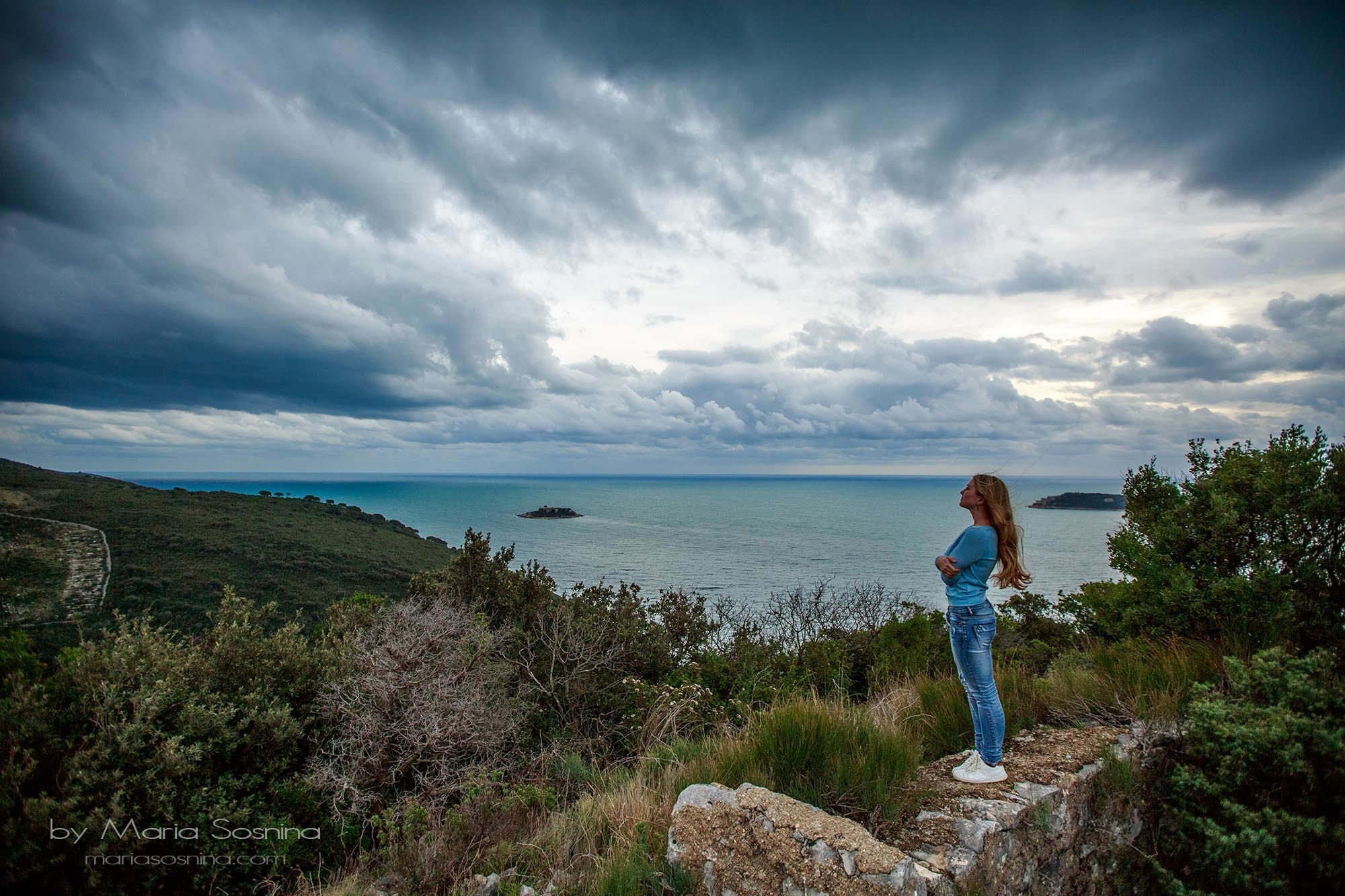 Militært fort på Lushtica-halvøya