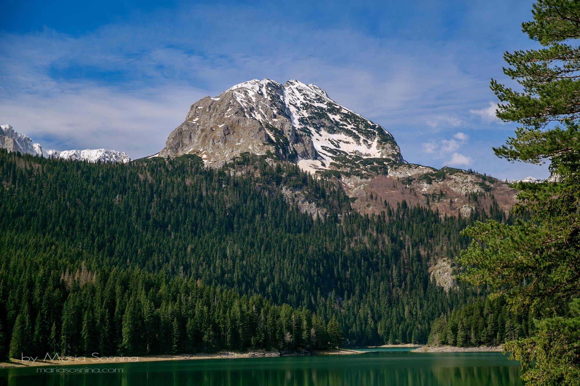 Schwarzer See in Montenegro