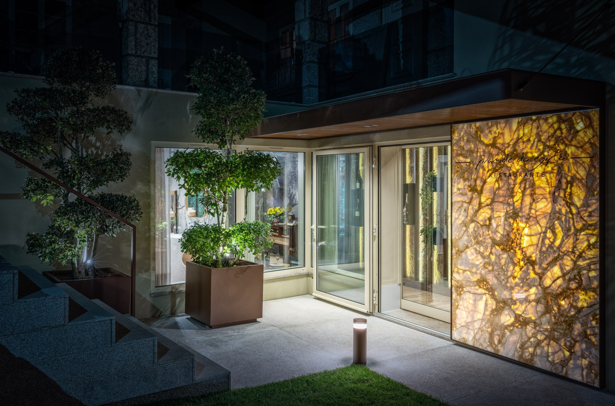 Restaurante Pirâmide do Egipto. André Fontoura