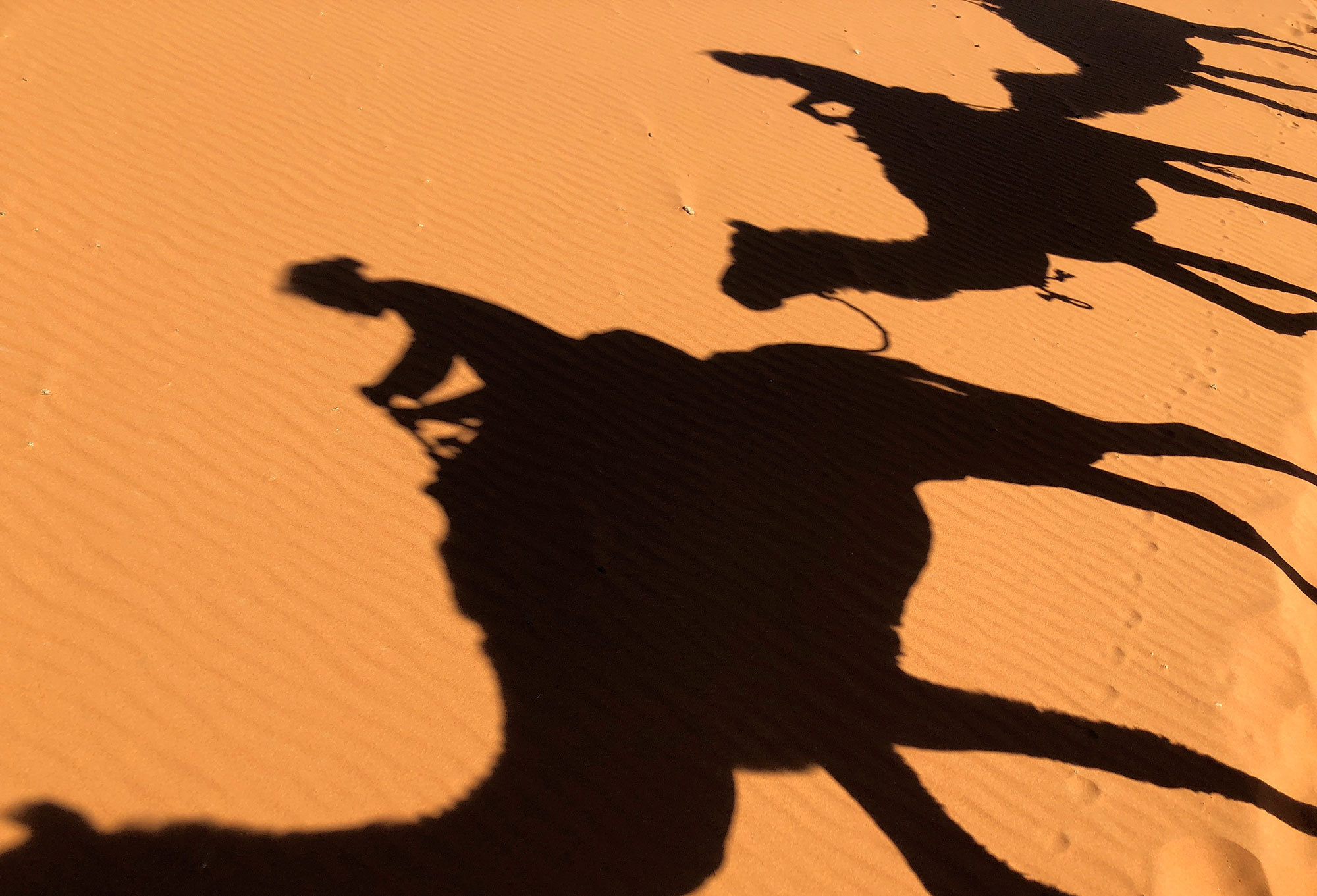 Woestijn Erg-Shebby in Marokko