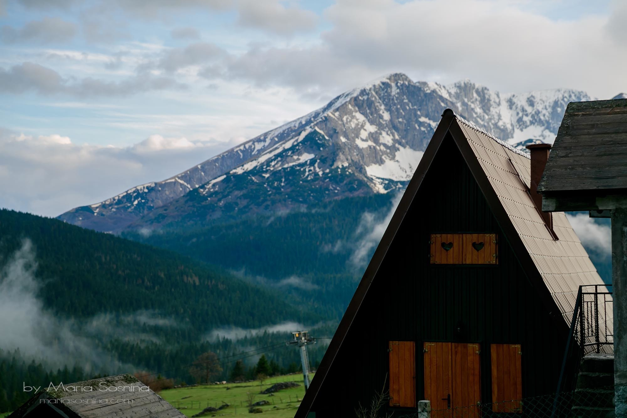 Karadağ'ın kuzeyindeki Zabljak