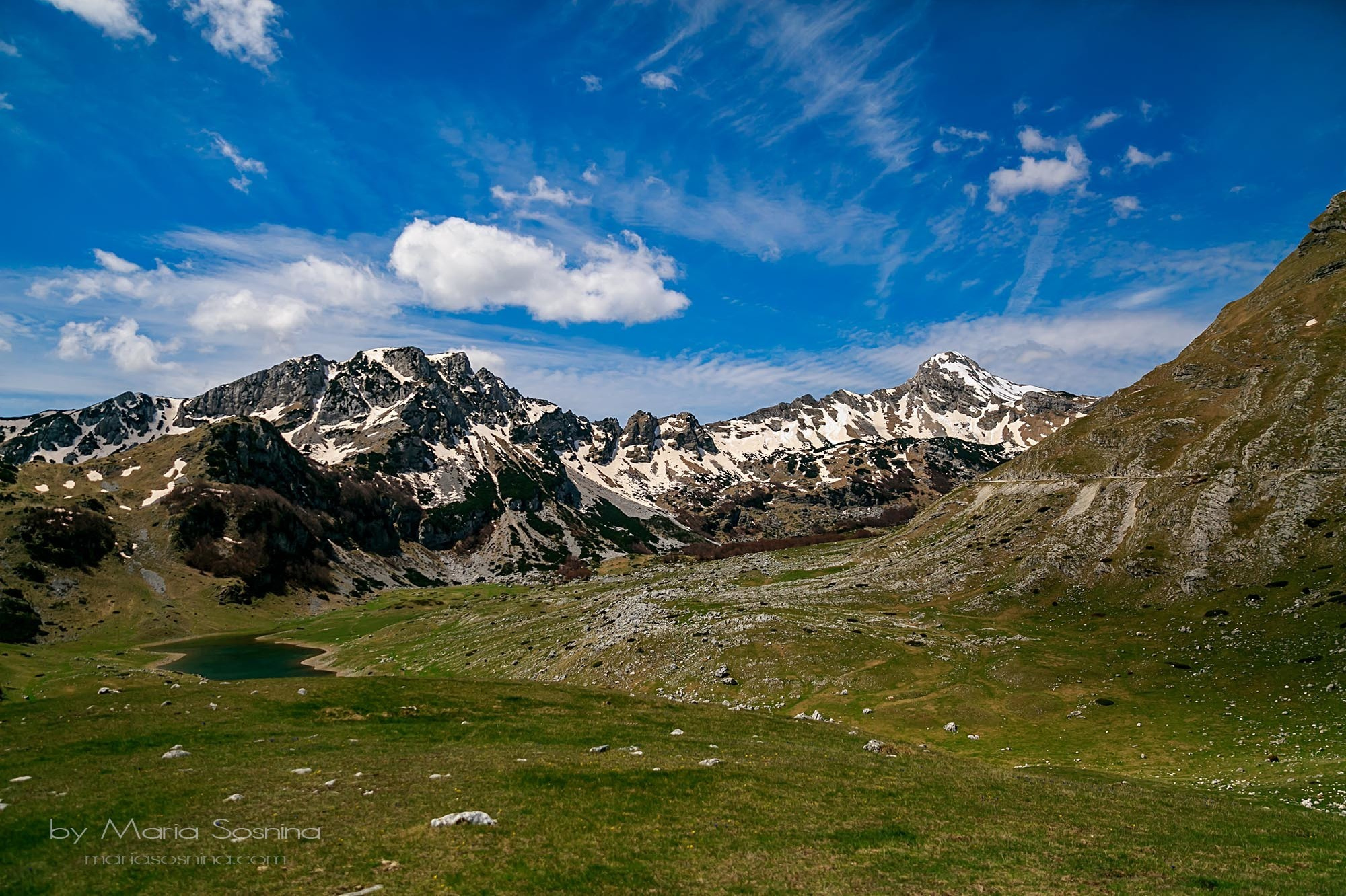 Durmitor - national park in the north of Montenegro