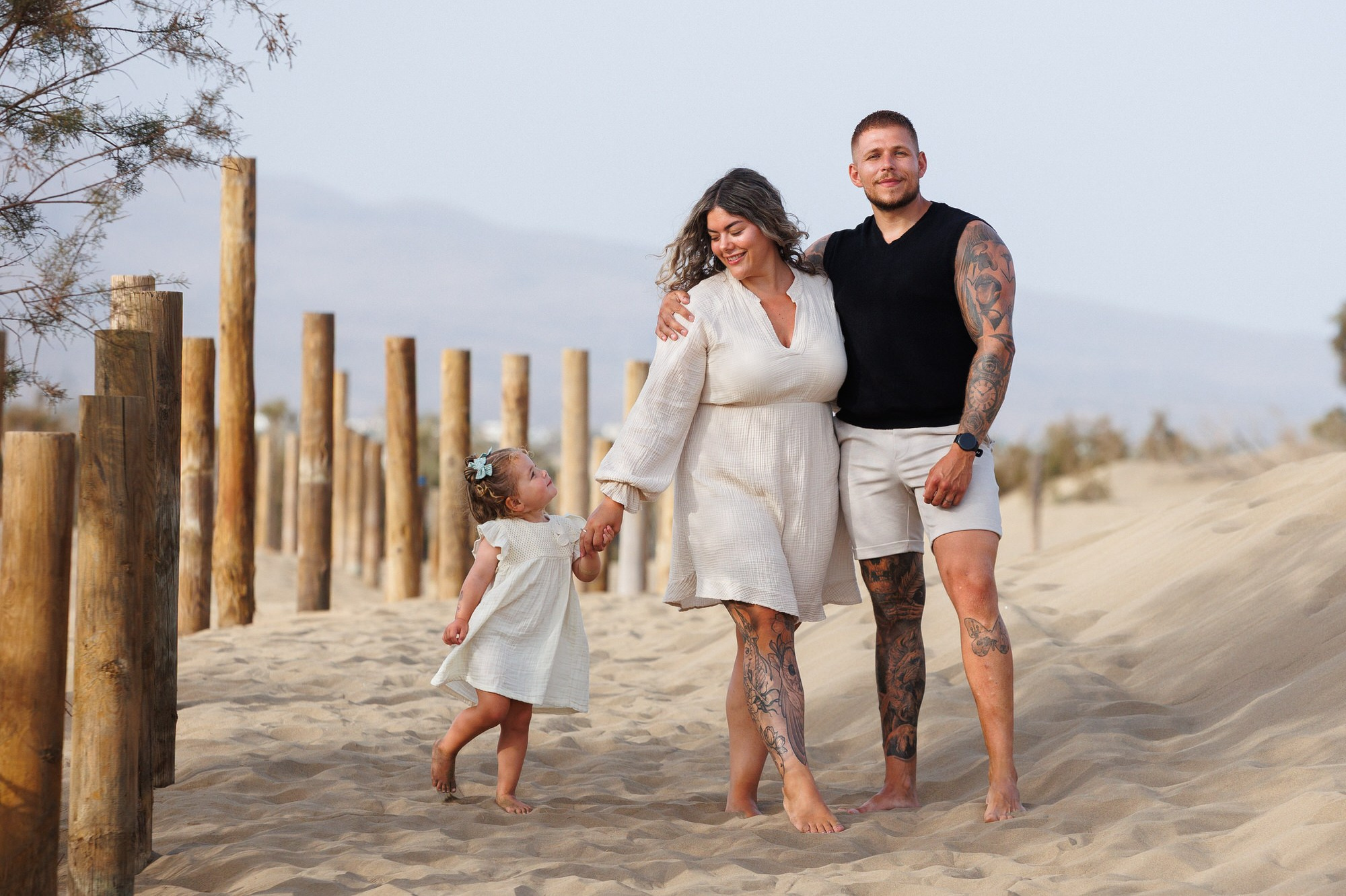 Maspalomas Family photoshoot and on the beach