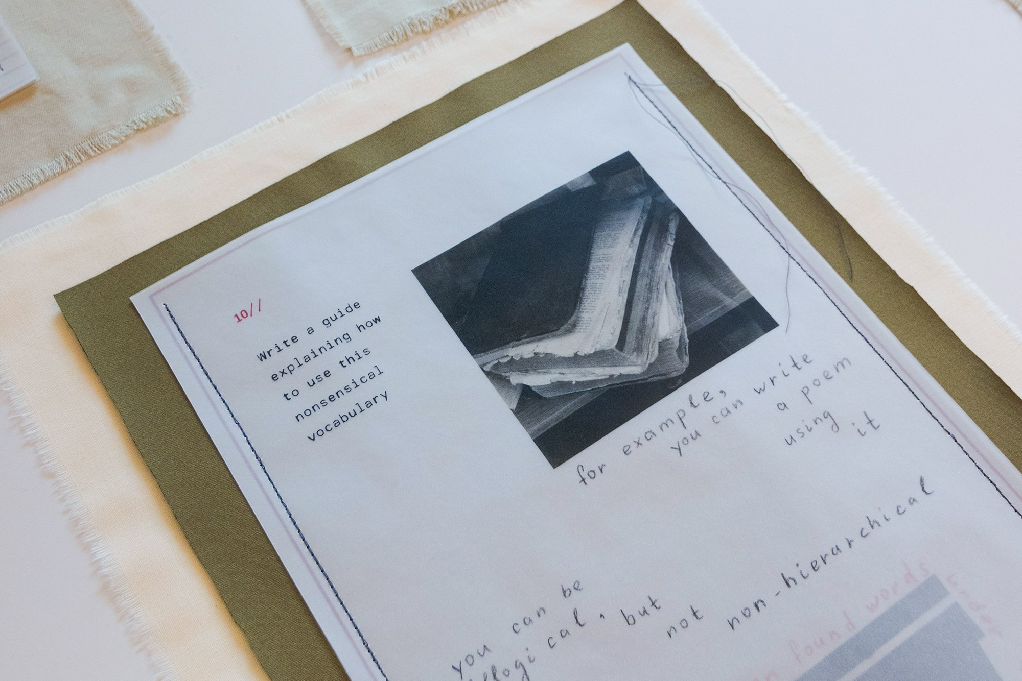 Notes in the Margins / 2024 — IN-PROGRESS. Daria Goncharova / Conceptual artist