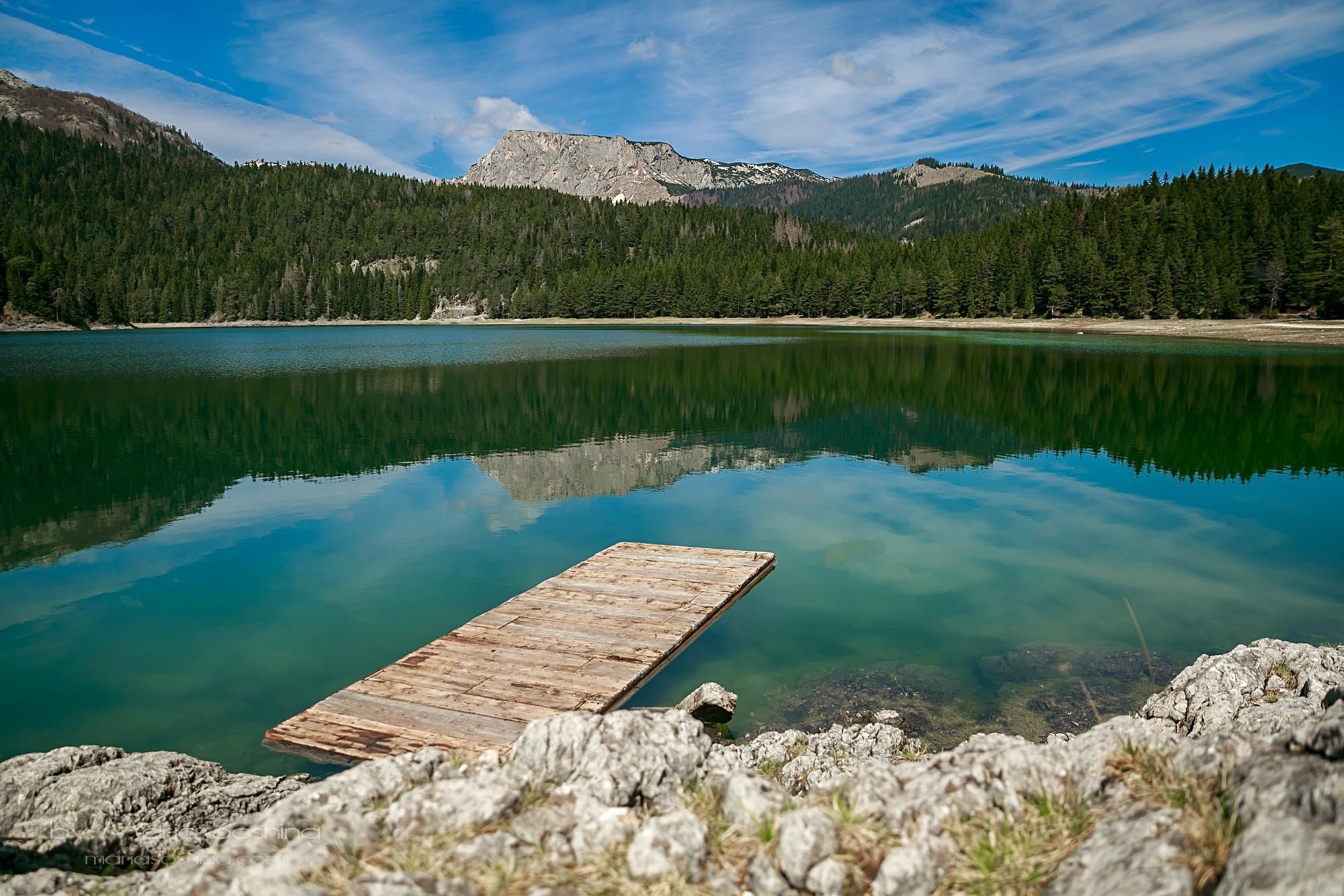 Schwarzer See in Montenegro